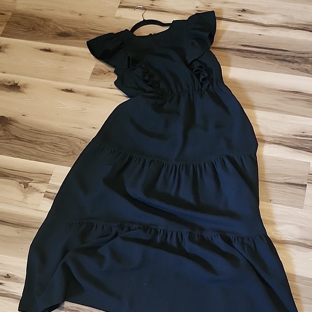 Chic Black Maxi Dress Size Small